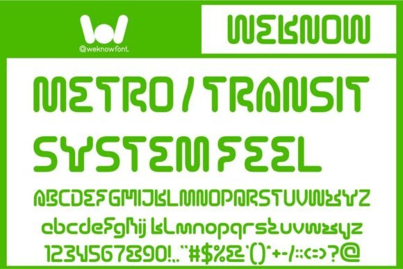 Cyber City Font - Preview 1