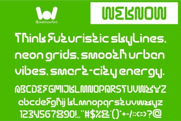 Cyber City Font - Preview 2