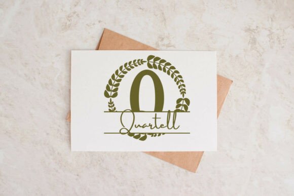 Darlowe Split Monogram Font - Preview 2