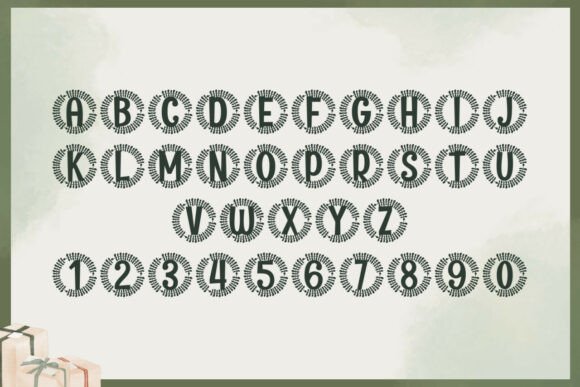 Doraluxe Monogram Font - Preview 3