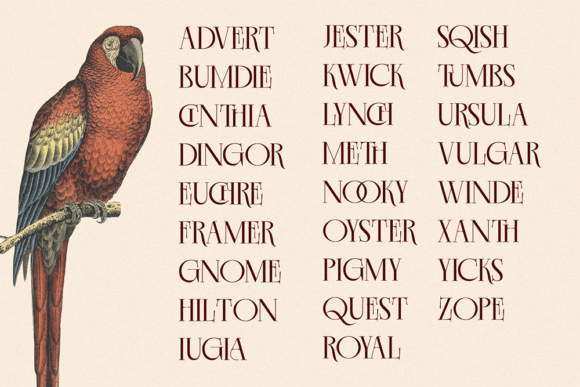 Ekgiero Font - Preview 4