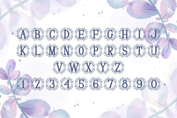 Elmsworth Monogram Font - Preview 3