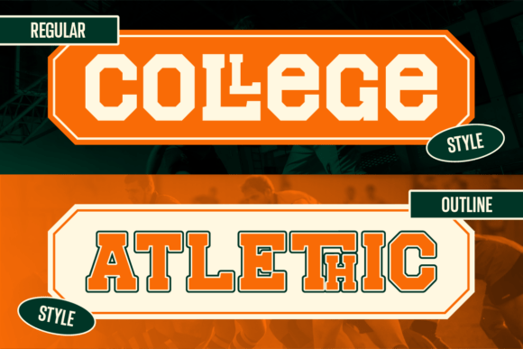 Frestype Atlethic Duo Font - Preview 5