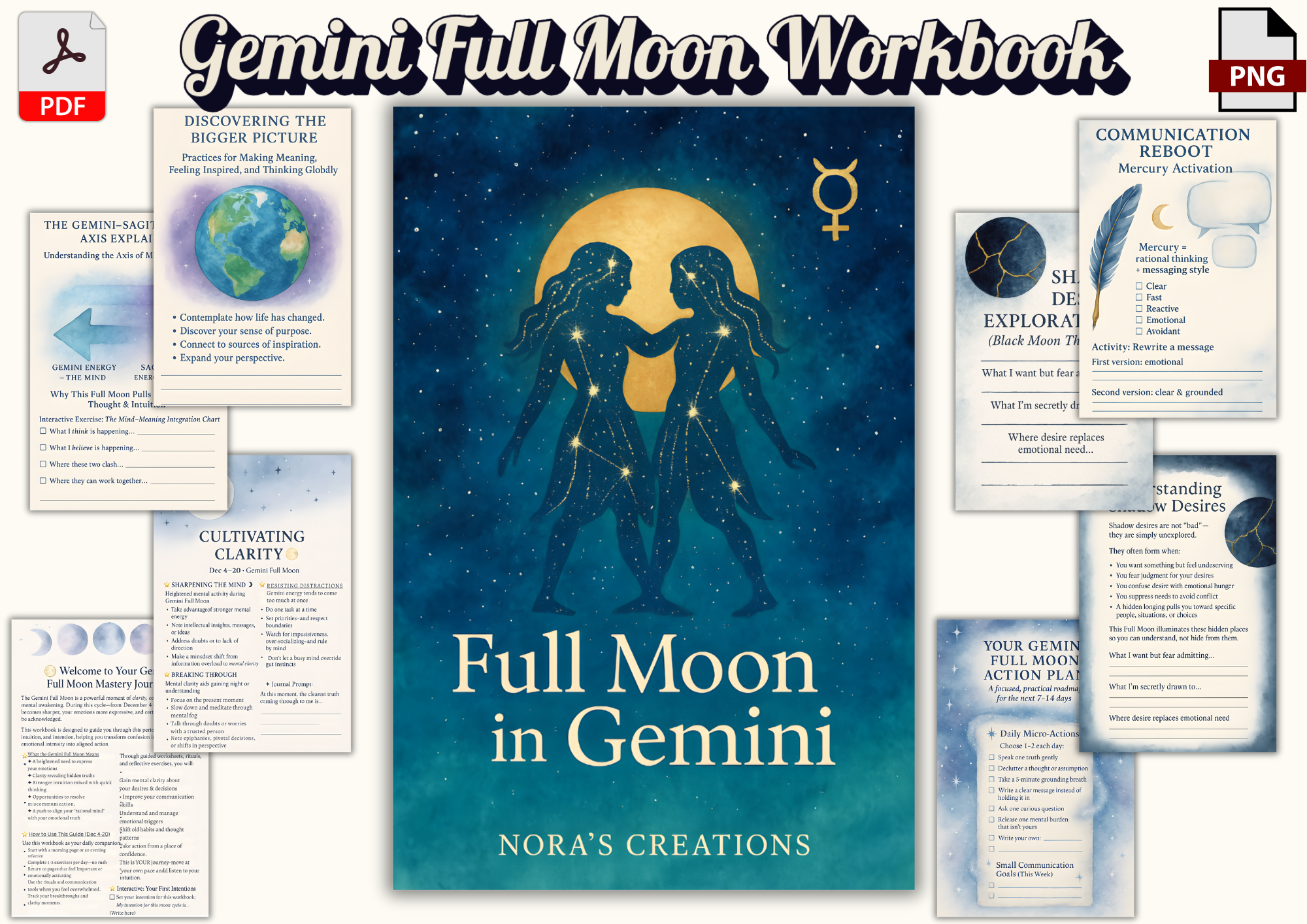 Gemini Full Moon Workbook