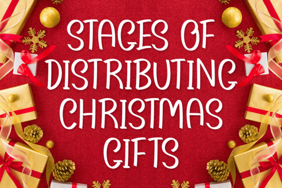 Gemstone Christmas Font PNG with transparent background - Preview 1