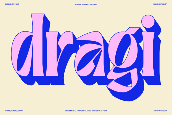 Gerdishon Font - Preview 1