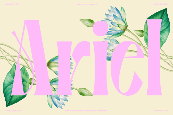 Gerdishon Font - Preview 3