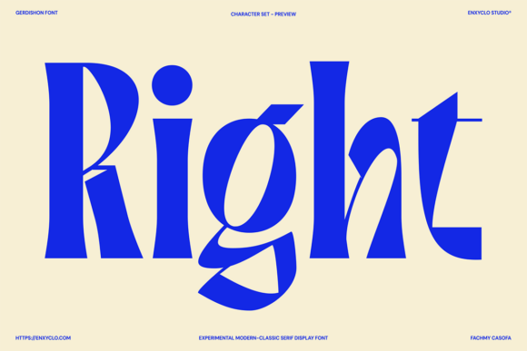 Gerdishon Font - Preview 5