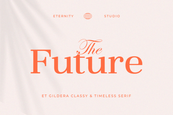 Gildera Font PNG with transparent background - Preview 1