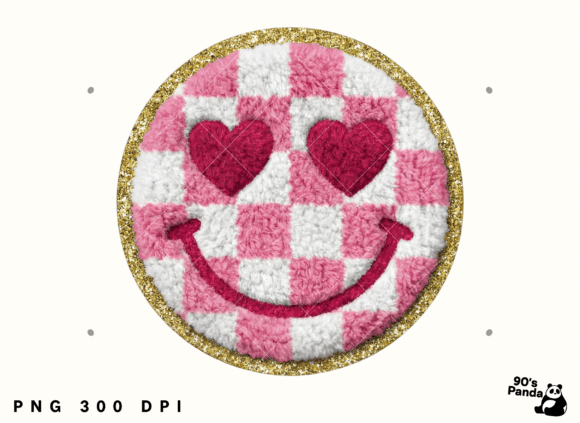 Glitter Crochet Yarn Valentine Png
