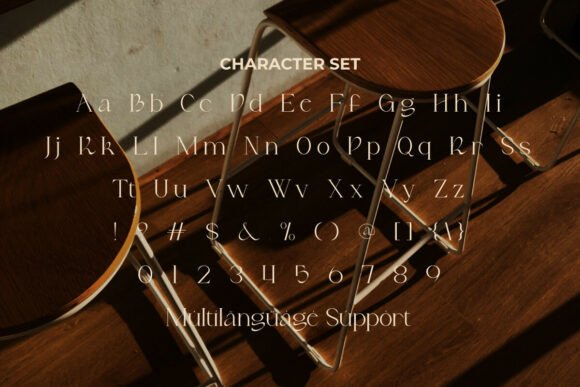 Granible Fano Font PNG with transparent background - Preview 3