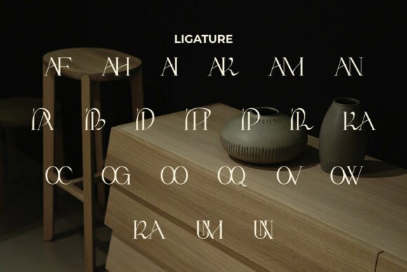 Granible Fano Font PNG with transparent background - Preview 6