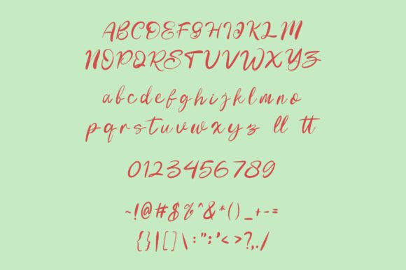 Imote Font PNG with transparent background - Preview 6