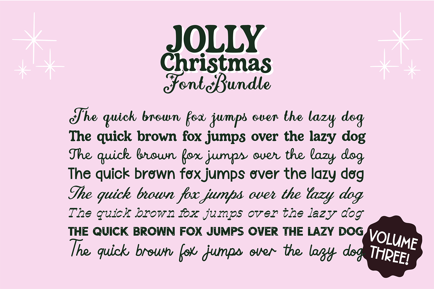 Jolly Christmas Bundle Vol3 Font - photo 2