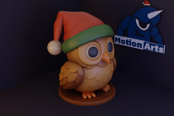 North Pole Sign STL File – 3D Printable Christmas Decoration for Village Scenes - Image 9