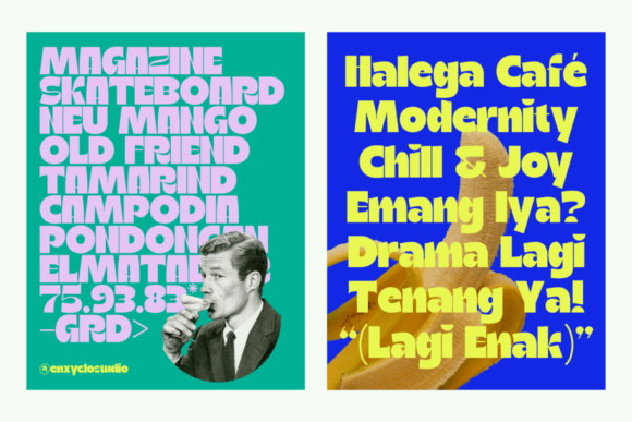 Ragikon Font PNG with transparent background - Preview 1