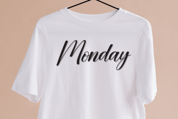 Sideway Font PNG with transparent background - Preview 3
