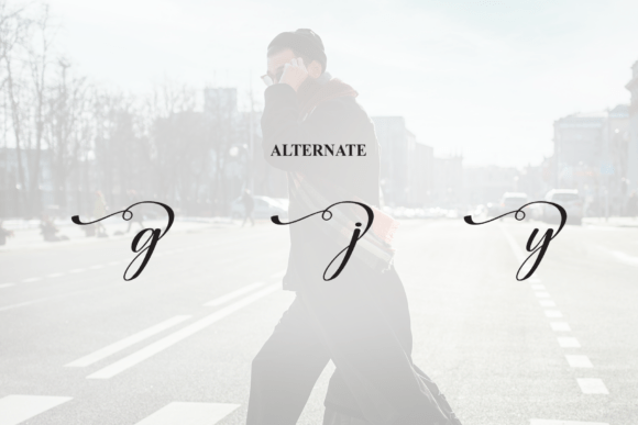 Sideway Font PNG with transparent background - Preview 6