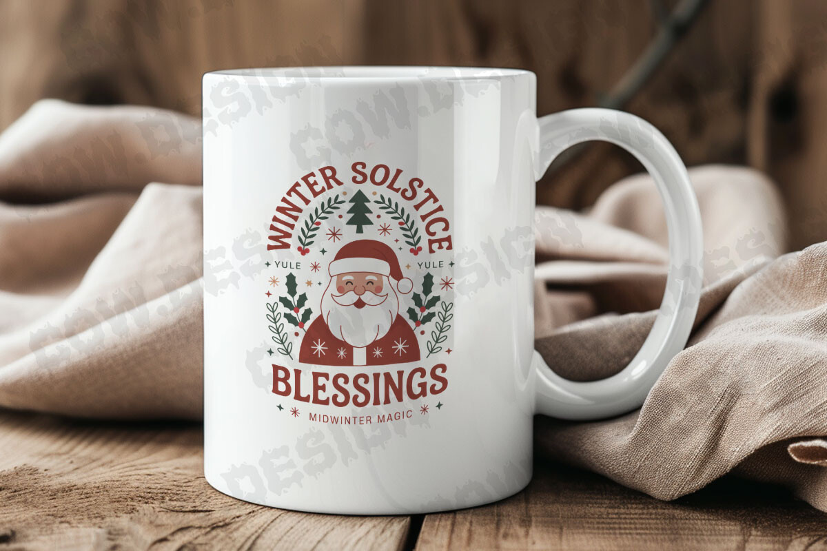Winter Solstice Blessings PNG