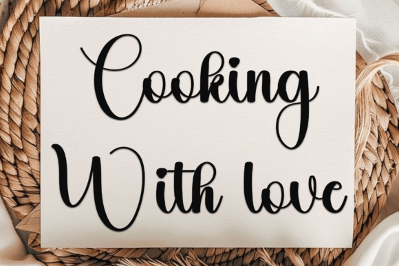 Almond Smoothie Font - Preview 3