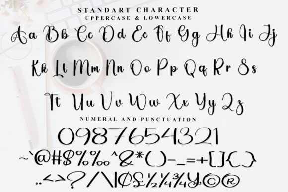 Almond Smoothie Font - Preview 4