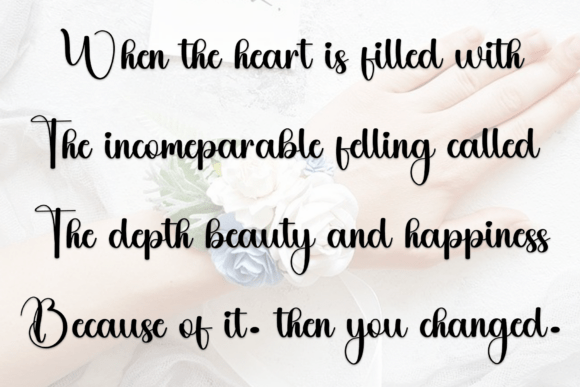 Almond Smoothie Font - Preview 5