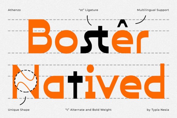 Altenzo Font - Preview 5