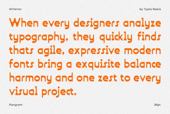 Altenzo Font - Preview 6