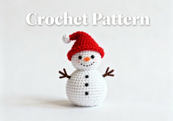 Amigurumi Snowman Crochet Pattern