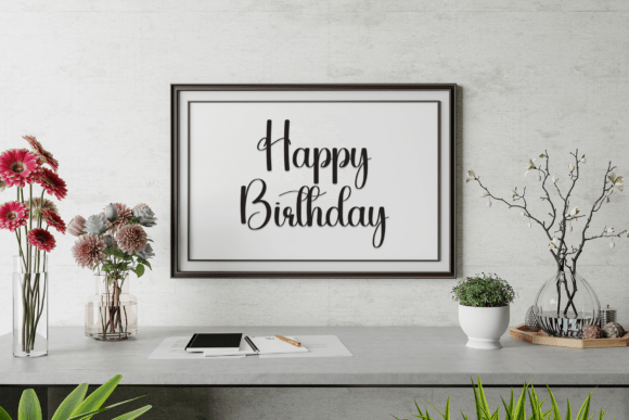 Background Font - Preview 2