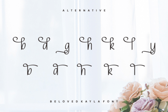 Beloved Kayla Font - Preview 3