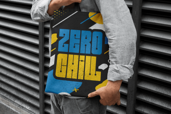 Bold Block Font - Preview 3