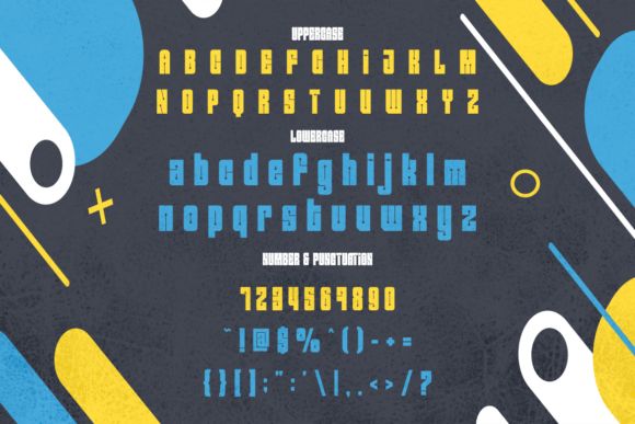 Bold Block Font - Preview 4