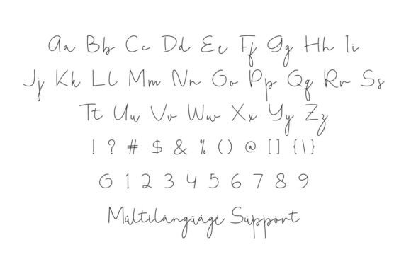Breathe Peace Font - Preview 3