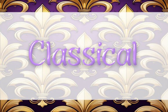 Classical Font - Preview 1