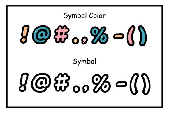 Doodle Outline Font - Preview 5