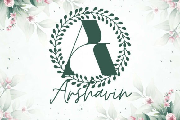Fleuriton Monogram Font - Preview 1