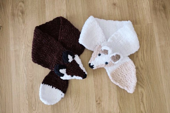 Fox Scarf Crochet Pattern