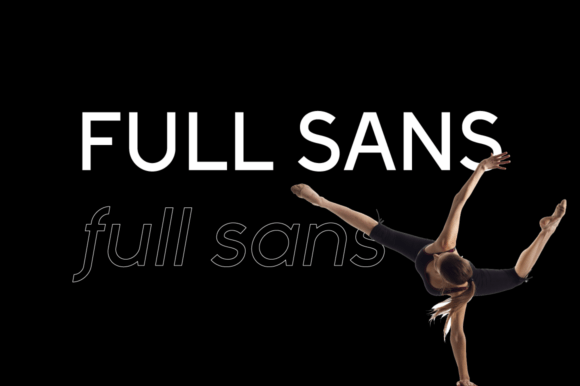 Full Sans Font - Preview 1