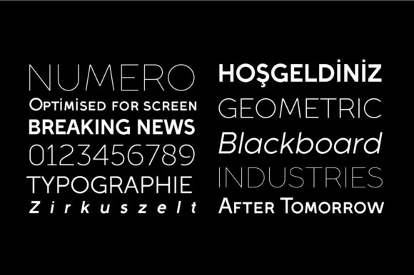 Full Sans Font - Preview 5