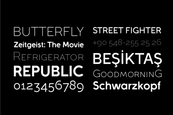 Full Sans Font - Preview 6