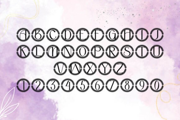 Gildemere Monogram Font - Preview 3
