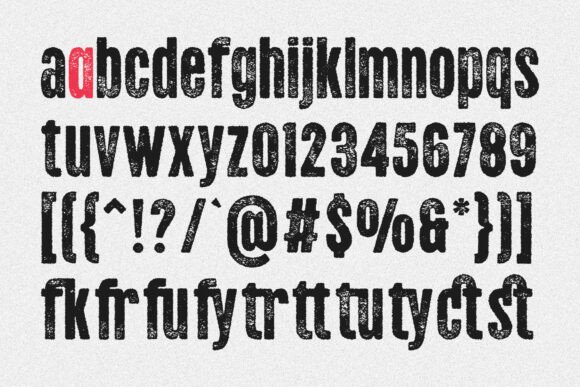 Goatjump Font PNG with transparent background - Preview 2