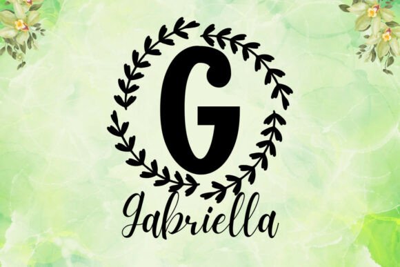 Harborcrest Monogram Font PNG with transparent background - Preview 1