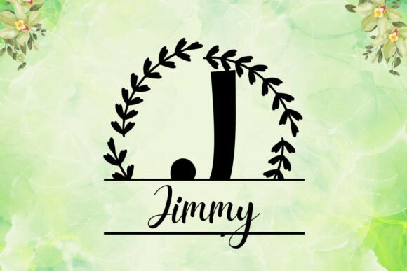 Harborcrest Split Monogram Font PNG with transparent background - Preview 1