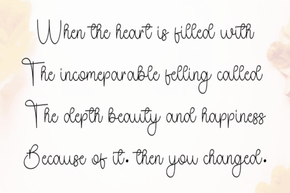 Hello December Font - Preview 6