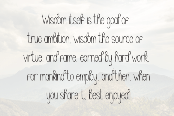 Homemade Font - Preview 5