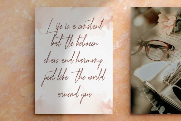 Kiona Rosebelle Font PNG with transparent background - Preview 1