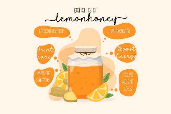 Lemonhoney Duo Font PNG with transparent background - Preview 3