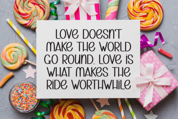 Love Snowman Font PNG with transparent background - Preview 4